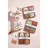 Mud Pie Gift Wrap Kit, Wreath, 5 1/2" x 6"