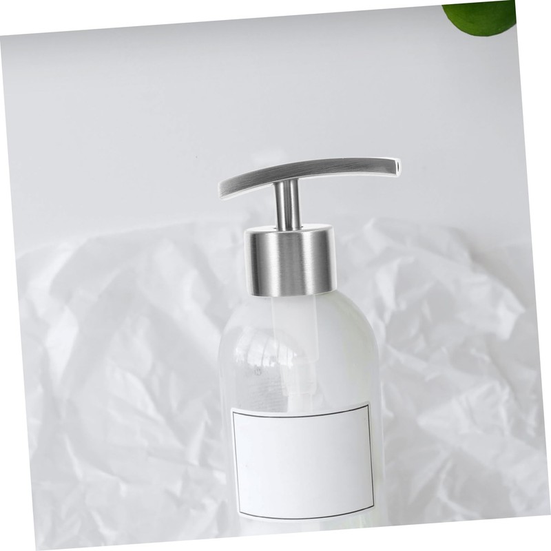 BIUDECO 2pcs Stainless Steel Lotion Dispenser Pump Rust Soap Dispenser