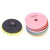 11Pcs/Set Diamond Polishing Pads Sanding Abrasive Disc with Backer Pad