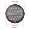 X AUTOHAUX 8pcs 6.5" Plastic Audio Speaker Cover Mesh Subwoofer
