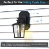 Dremica Outdoor Siding Light Mounting Block W/Built-in Electrical Box 4"
