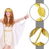 3 Pieces Roman Head Wreath Gold Leaf Crown Headpieces Roman