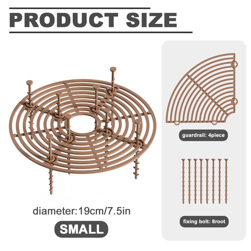 Modixun 2Pack Plant Pot Grid, Cuttable Flower Pot Soil Cover