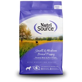 Tuffy'S Pet Food Nutrisource 1.5-Pound Chicken And Rice Formula Breed Dry Puppy Food, Small/Medium