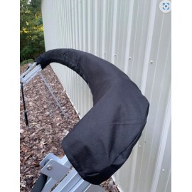 Cypress Rowe Outfitters CRO Standard Size Bimini Boot 16oz Canvas - Fits Round/Square 3 or 4 bow - Black