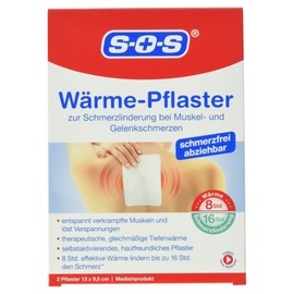 SOS Pack of 2 Heat Plasters