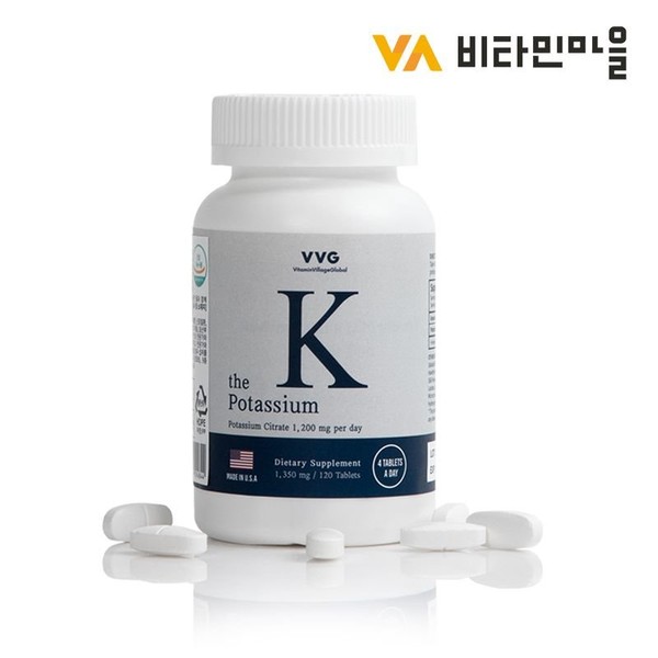 Vitamin Village Imported directly from the U.S. The K Potassium