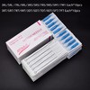 ATOMUS 100pcs Disposable Mixed Tattoo Needles 100pcs Assorted Sterilized Tattoo