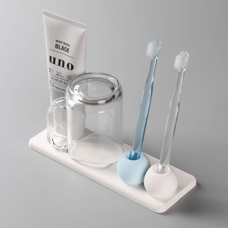 Diatomaceous Earth Tray Soap Rest IRETION Water Absorption, Quick Drying,