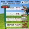 2025 Solar Nocturnal Animal Repeller Deer Repellent Outdoor with Red