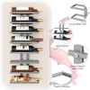 Hoctieon 8 Tier Wall Mount Wine Rack, Wall Racks for