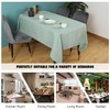 SEASHORE TREE Tablecloth Linen Look Tablecloth Washable Tablecloth Linen Table