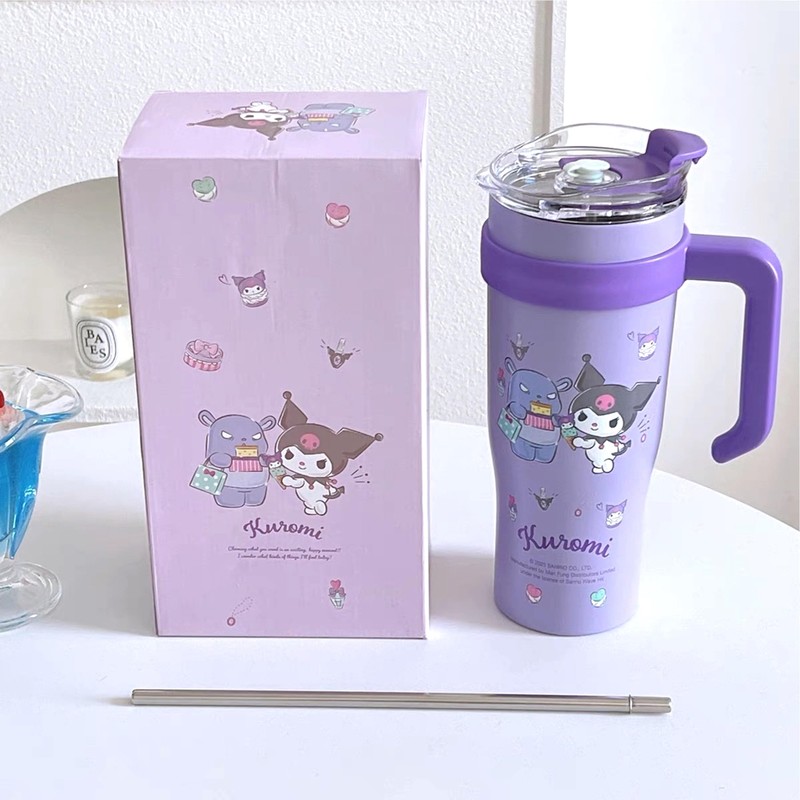 Many Rainbows Kuromi Devil Stainless Steel Insulated Tumbler with Lid,