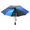 EuroSchirm Light Trek autom umbrella blue/light blue, one size, blue/light