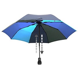 EuroSchirm Light Trek autom umbrella blue/light blue, one size, blue/light blue, umbrellae