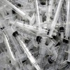 HaBeuniver 3ml Luer Slip Syringe with Measurement - 50 Pack