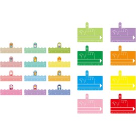 8Pcs One Finger Spacer Handwriting Tool Writing Spacers for School Colorful Spacer Tool for Writing Tools Handwriting Tools Writing Spacers for Tool One Finger Spacer Reading and Writing Materials