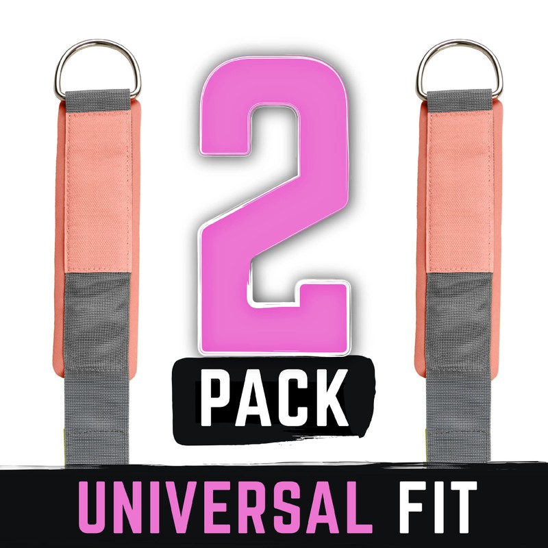 Gradient Fitness Ankle Straps (2 Pack) | Ankle Strap for