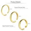 Toe Ring and Anklet Set 2 mm/3 mm/4 mm Classic