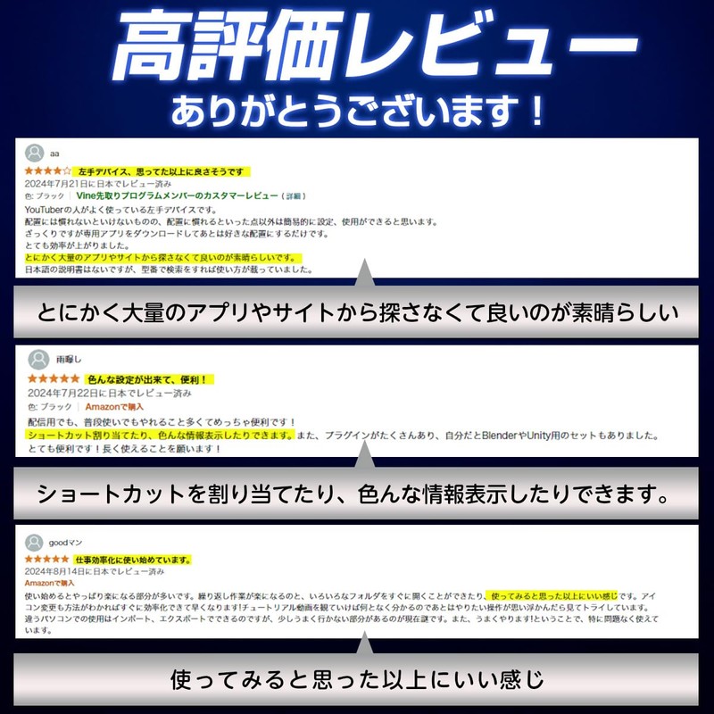 HSV293 Slim Shortcut Keys 15 Custom Keys Windows 10/macOS Twitch