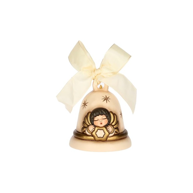 THUN - Limited Edition 2024 Bell with Angel Ceramic Champagne,