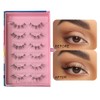 SY SHUYING False Eyelashes Fluffy Set | 6 - Pair