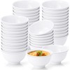Tioncy 50 Pcs Small Bowls Bulk 10 oz Unbreakable Dessert