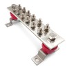 GOUNENG Wall Mounted Pure Copper Ground Bus Bar Kit -