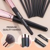 Brochas de Maquillaje Profesional 20 Piezas Set de Brochas Maquillaje