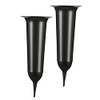 Tymar Grave Vase, Pack of 2, Cemetery Vase with Ground