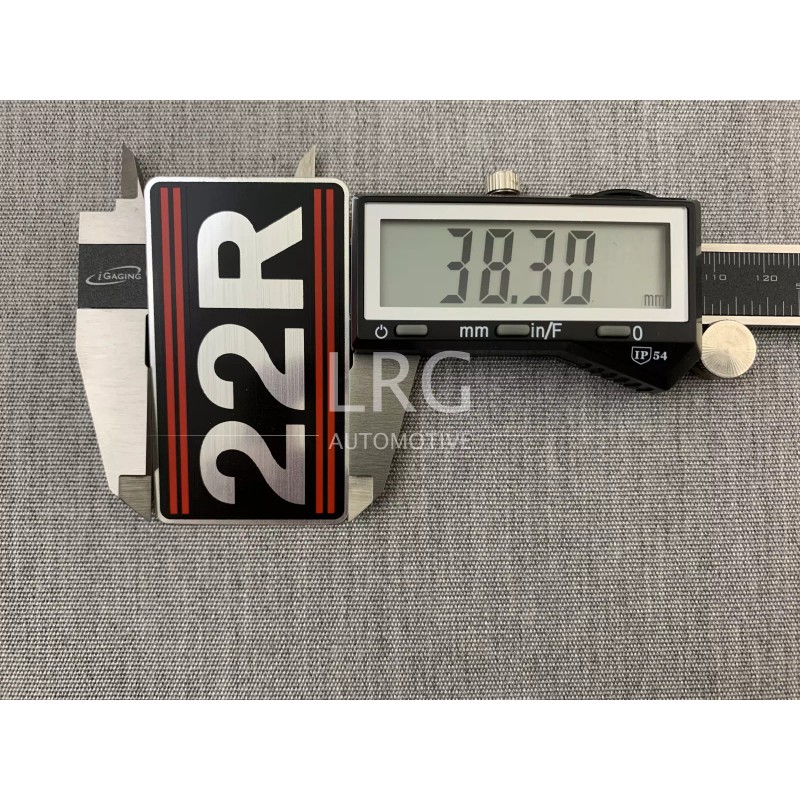 Toyota Genuine Toyota 22R Engine Plate Decal 4Runner Pickup Celica