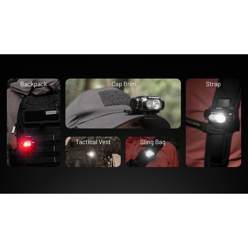 Nitecore HA11 Ultra Lightweight Dual Beam AA Headlamp- 240 Lumens