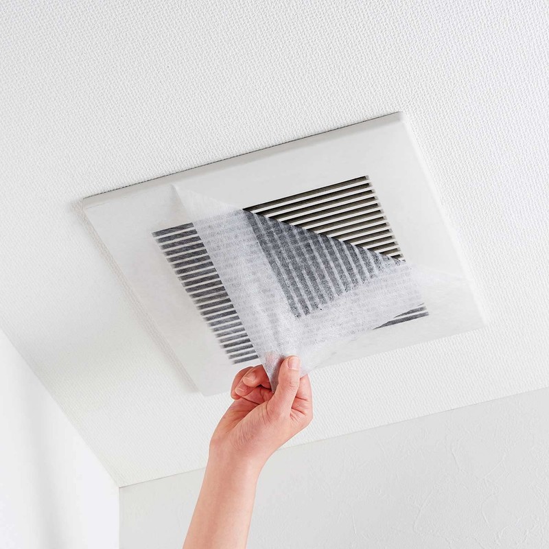 Cogit 20108 Ventilation Fan Filter Replacement, Disposable Dust, Dirt, Just