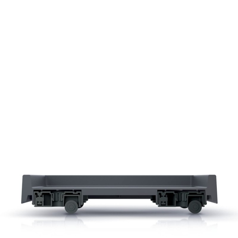 Mobile Platform for Flower Pot with Wheels, Mobile Saucer Square,