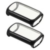 OSALADI 2pcs All-Around Protective Case for Smartwatch TPU Screen Protector
