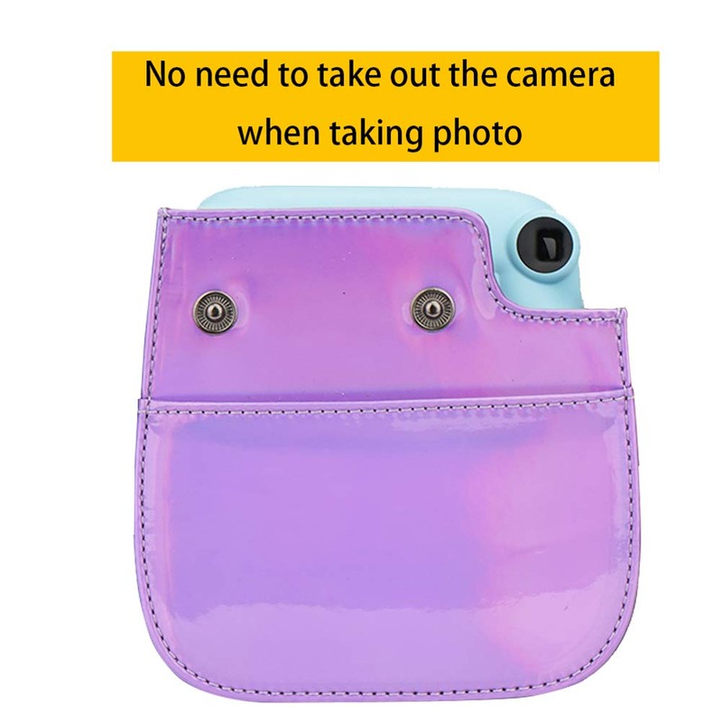 ZUIKAKU For Instax Mini 12 Instant Camera Accessory (Flash Purple)