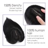 MY-LADY Human Hair Toppers for Women Real Remy Hair 150%