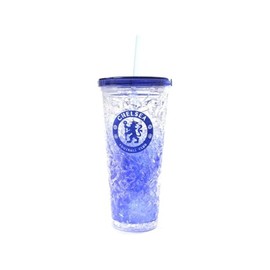 Team Direct Freezer Cup with Straw (Chelsea FC)