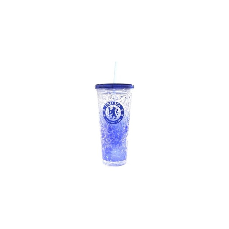 Team Direct Freezer Cup with Straw (Chelsea FC)