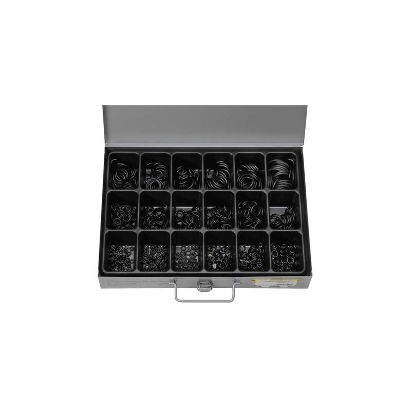 Assortment of O-rings 18 pieces fitted - 700 pieces