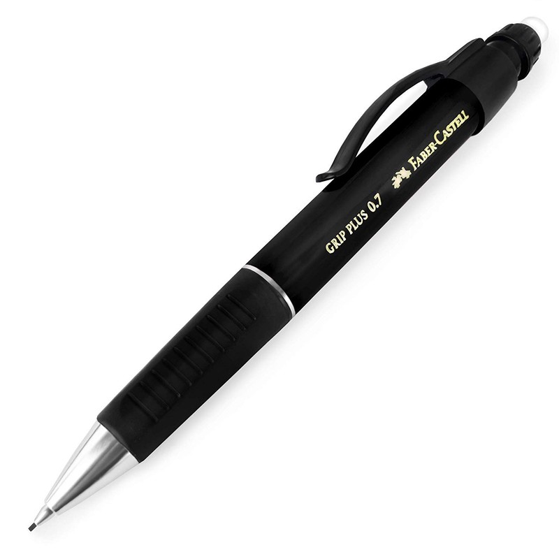 Faber-Castell Grip Plus Mechanical Pencil - 0.7mm - Black Barrel