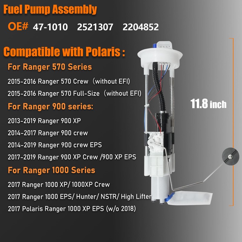 2521307 Fuel Pump Assembly for 2016 2019 2013 2014 2015
