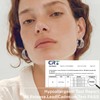 Senteria 925 Sterling Silver Hoop Earrings for Women Hypoallergenic Chunky
