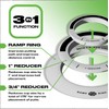 3-Piece Putting Ring Set, Putting Green Indoor Ramp Ring &