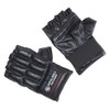 MARTIAL WORLD Knuckle Finger Gloves Open Finger PG38-L-BK Black L