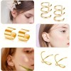 Aretes Savefree Ear Cuff 36pcs Sin Perforación Aleación Zinc Plateado