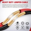 Nilight Jumper Cables for Car Battery 2 Gauge 25 FT