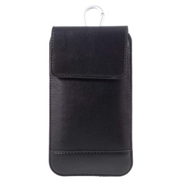 DFV mobile - Belt Case Cover Vertical Double Pocket for Smartisan Nut Pro 3 (2019) - Black