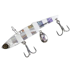 Hayabusa Jack Eye Makimaki Vibe 2.1 oz (60 g), Silver Blue Luminous Zebra