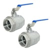 DAN SPEED 2" NPT Female 316 Stainless Steel Full Port